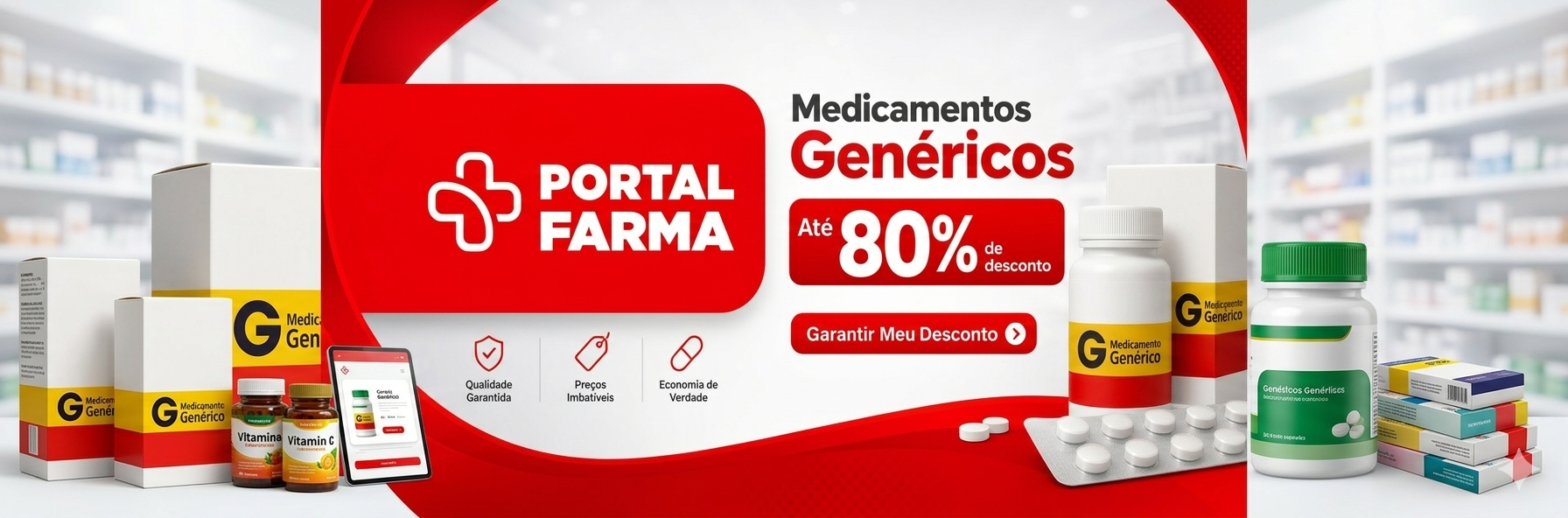 Drogaria Portal Farma - Banner 2