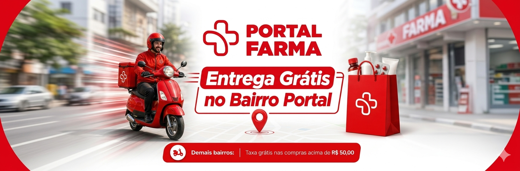 Drogaria Portal Farma - Banner 3